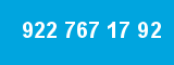922 767 17 92